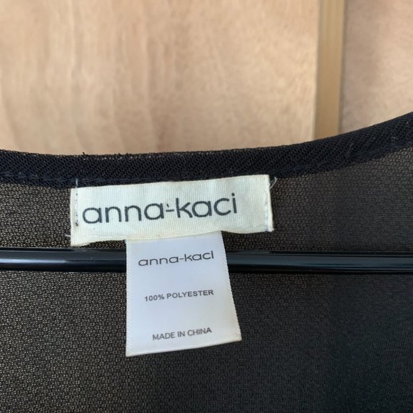 Black Sequined Flapper Dress - Picture 3 of 3